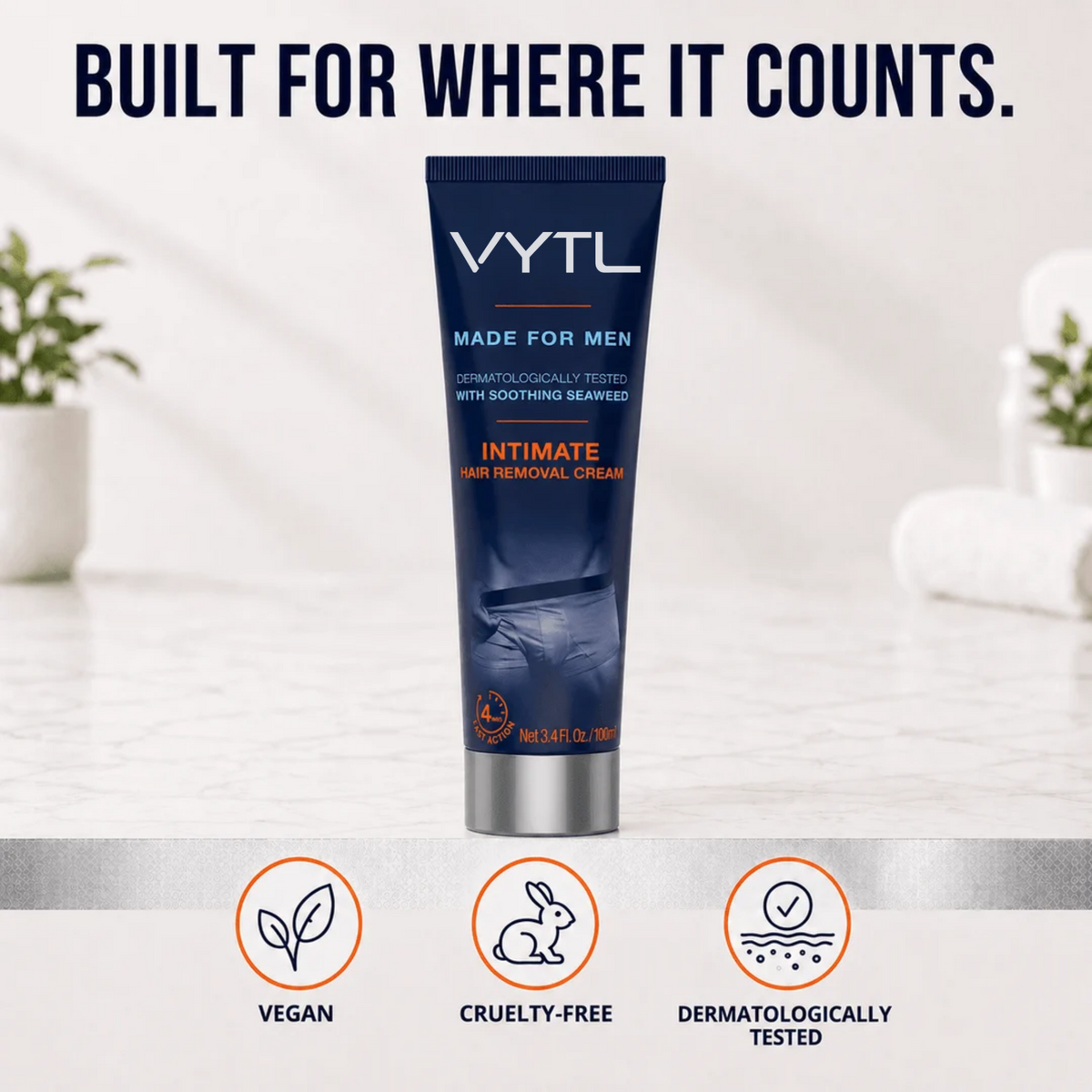 VYTL Intimate Hair Removal Cream