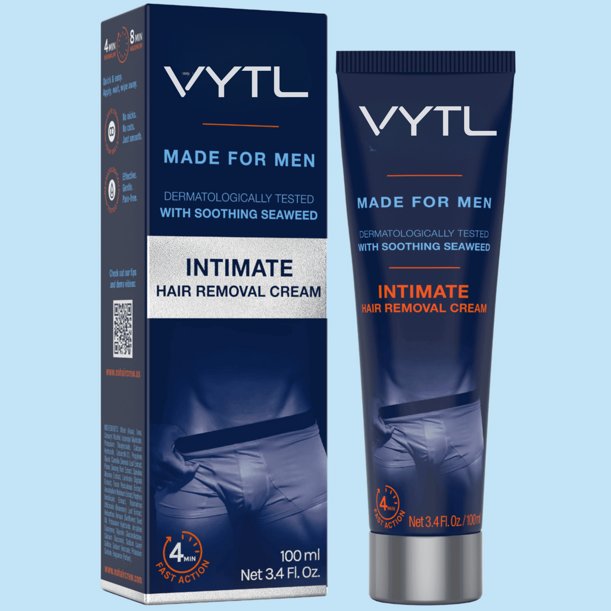 VYTL Intimate Hair Removal Cream