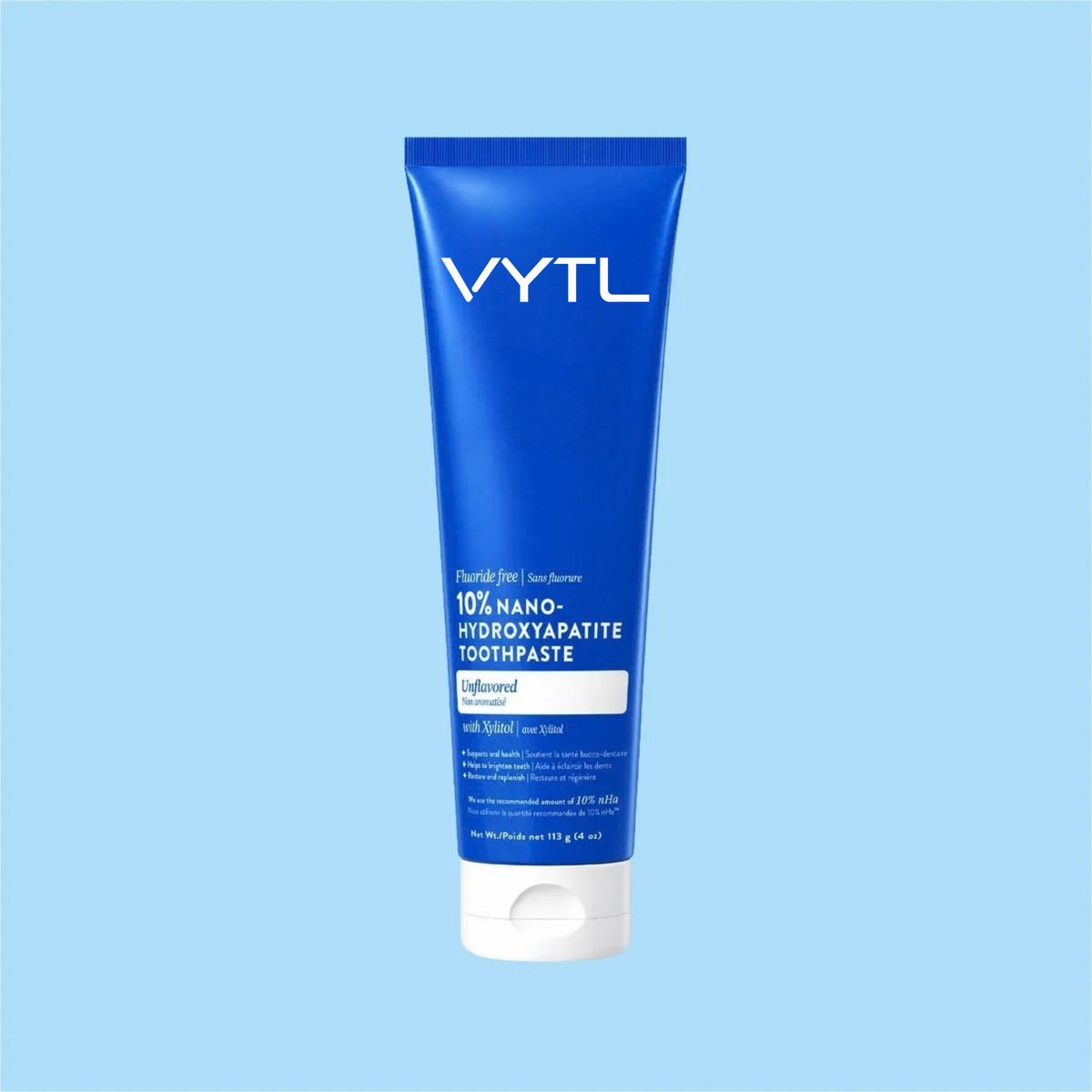 Vytl 10% Nano-Hydroxyapatite Toothpaste | Fluoride-Free