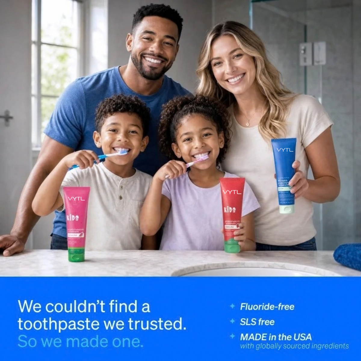 Vytl 10% Nano-Hydroxyapatite Toothpaste | Fluoride-Free